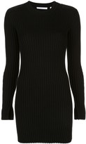 Thumbnail for your product : Helmut Lang Ribbed Multi-Patch Dress
