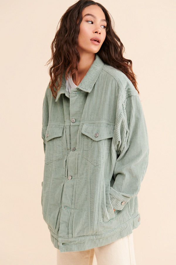 bdg corduroy trucker jacket