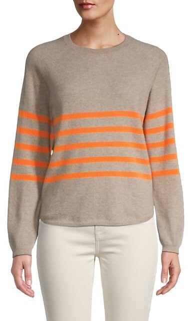 brodie cashmere lips sweater