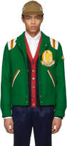 Thumbnail for your product : Gucci Red and White Silk Duchesse Elton John Jacket
