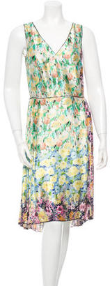 Nina Ricci Silk Printed Dress