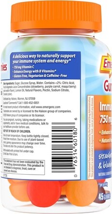 Emergen-C 3 Pack Immune Support Gummies