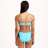 Thumbnail for your product : J.Crew Colorblock cutout halter one-piece swimsuit