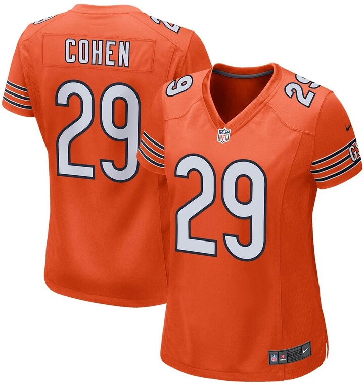 Nike Women's Tarik Cohen Orange Chicago Bears Game Jersey - ShopStyle Short  Sleeve Shirts