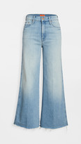 Thumbnail for your product : Mother Sunburst Roller Unfinished Ankle Jeans