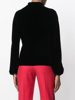 Thumbnail for your product : Giorgio Armani drawstring fitted sweater