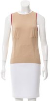 Thumbnail for your product : Valentino Pleated Sleeveless Top w/ Tags