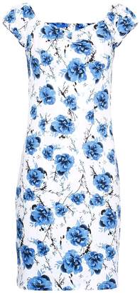 Dorothy Perkins Womens *Izabel London Blue Floral Print Bodycon Dress