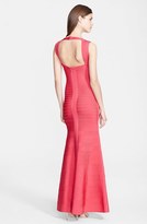 Thumbnail for your product : Herve Leger Flared Bandage Gown