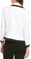 Thumbnail for your product : Anne Klein Contrast Trim Jacket