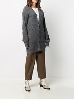 Thumbnail for your product : See by Chloe Long-Line V-Neck Cardigan