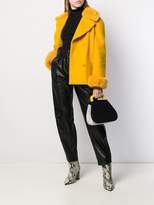 Thumbnail for your product : Moschino Double-Breasted Cropped Jacket