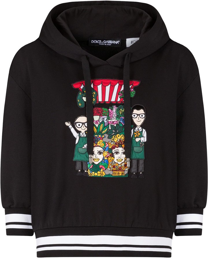 dolce and gabbana hoodie women's