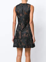 Thumbnail for your product : MICHAEL Michael Kors palm-appliquéd mesh dress