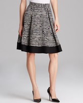 Thumbnail for your product : Vince Camuto Printed Pleated Skirt