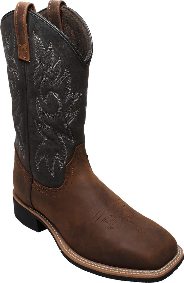 AdTec Men's 9859 12" Square Toe Western Work Boots