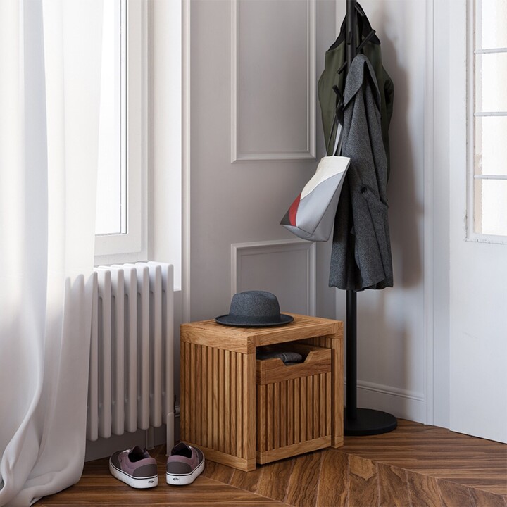 Woodek Solid Oak Entryway Bench ShopStyle