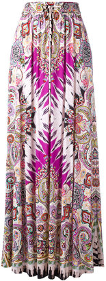 Etro paisley print maxi skirt - women - Viscose - 42
