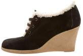 Thumbnail for your product : KORS Lace-Up Wedge Booties