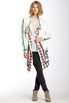 Thumbnail for your product : Johnny Was Biya Embroidered Wrap Cardigan