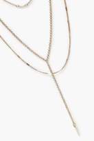 Thumbnail for your product : boohoo Layered Plunge Necklace