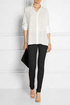 Thumbnail for your product : The Row Stratton stretch-cotton leggings
