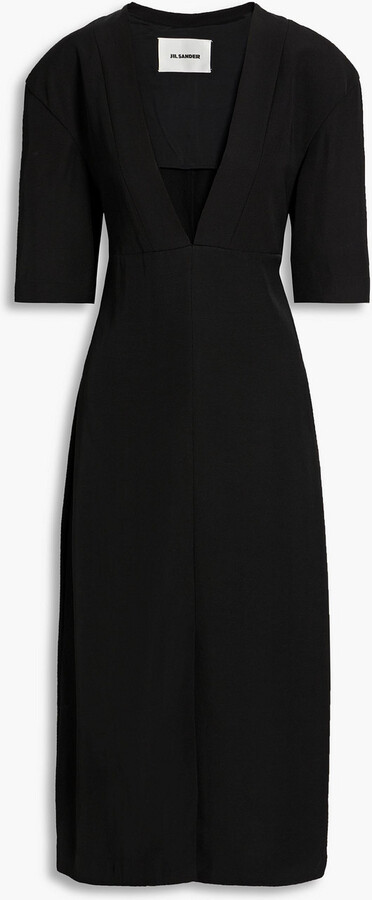 Jil Sander Grain de poudre midi dress