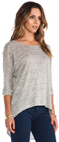 Thumbnail for your product : Central Park West Rhodes Asymmetric Hem Pullover