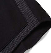 Thumbnail for your product : Wooyoungmi Panelled Stretch Wool-Twill and Houndstooth Tweed Shirt