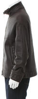 Thumbnail for your product : Giorgio Armani Zip-Up Shearling Jacket