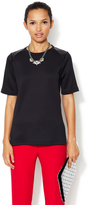 Thumbnail for your product : Pink Tartan Contrast Shoulder Top