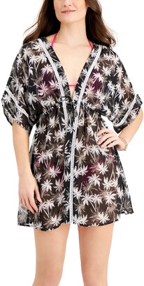 Miken Juniors' Printed Kimono Cover-Up, Created for Macy's Women's Swimsuit