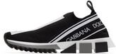 Thumbnail for your product : Dolce & Gabbana Black Sorrento Sneakers
