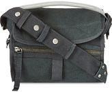 Thumbnail for your product : Dries Van Noten Leather and canvas double tote