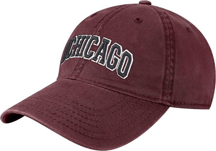 Men's Legacy Athletic Maroon UChicago Maroons The Main Event Adjustable