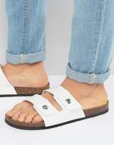 Thumbnail for your product : Brave Soul Double Strap Sandals
