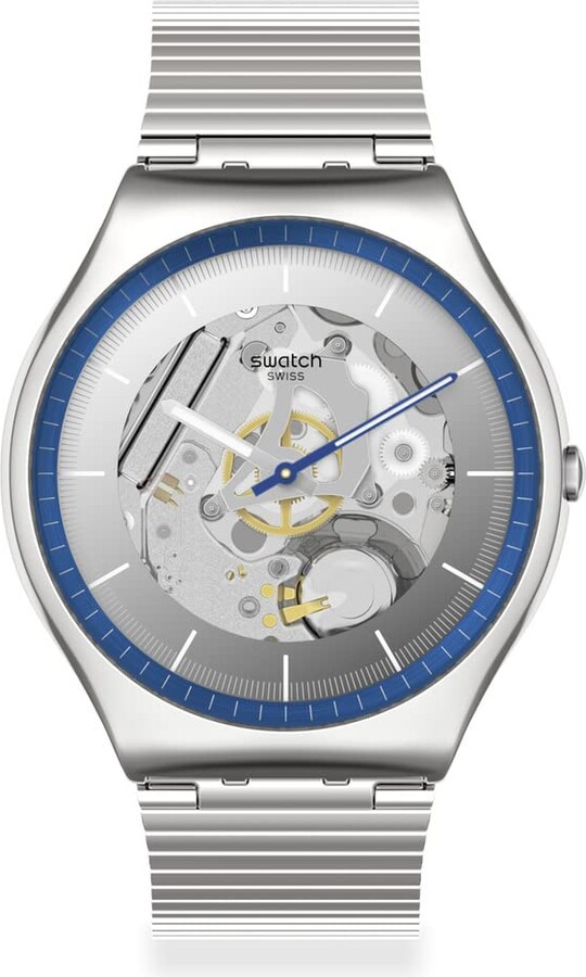 Swatch Skin Irony Quartz Stainless Steel Strap 16 Casual Watch (Model:  SYXS117M) - ShopStyle