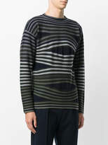 Thumbnail for your product : Emporio Armani long sleeved stripe sweater