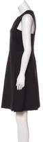 Thumbnail for your product : Rag & Bone Wool-Blend Knee-Length Dress Black Wool-Blend Knee-Length Dress