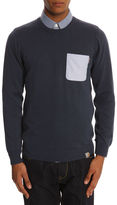 Thumbnail for your product : Carhartt Berin Blue Contrasted Pocket Sweater