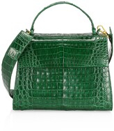 Thumbnail for your product : Nancy Gonzalez Large Lexi Crocodile Top Handle Bag
