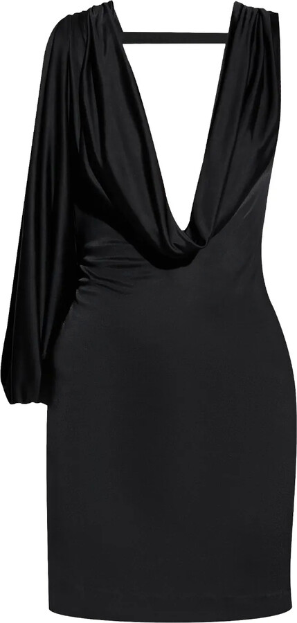 DSQUARED2 Shiny jersey mini dress