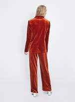 Thumbnail for your product : Miss Selfridge Rust Velvet Trousers