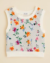 Thumbnail for your product : Splendid Girls' Floral Print Crop Top - Sizes 7-14