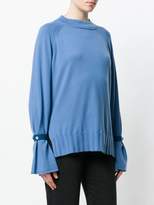 Thumbnail for your product : Antonia Zander cashmere ruffle trim sweater