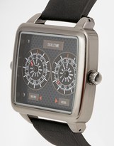 Thumbnail for your product : ASOS Watch With Dual Time