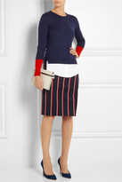 Thumbnail for your product : Altuzarra Walkaloosa cotton-trimmed wool sweater