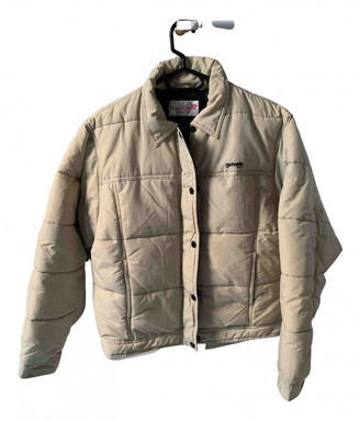 Schott Beige Polyester Leather jackets
