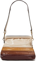 Thumbnail for your product : Marc Jacobs Singer Color-block Textured-leather Shoulder Bag