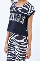 Thumbnail for your product : adidas Zebra Cropped Muscle Tee